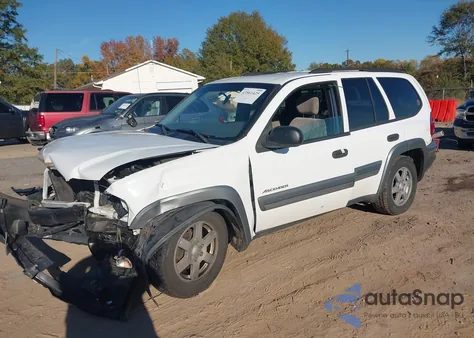 2004 Isuzu Ascender S z USA, uszkodzony, nr VIN 4NUDS13S842102837